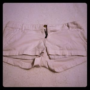 Hollister White shorts